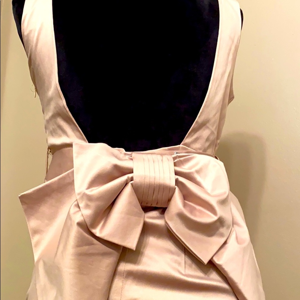 Gold party dress